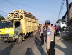 Polsek Indrapura,Giat Melaksanakan Pengamanan Pasar Tumpah..