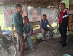 Polsek Labuhan Ruku Polres Batubara Laksanakan Cooling System Berikan Pesan Kamtibmas Di Tengah Warga