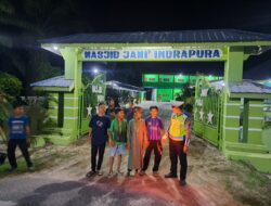 Satuan Lalulintas Polres Batu Bara,Gelar Pengaturan Lalulintas Di mesjid Yang Melaksanakan Terawih,