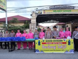 Sepekan Ramadhan 1446 H / Tahun 2025 Polres Batu Bara Eksis Bagikan Takjil Berbuka Kepada Masyarakat.