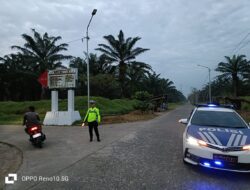 Sat Lantas Polres Batu Bara, Gelar’ Patroli Subuh Dan Penindakan Pelaku Balap Liar.