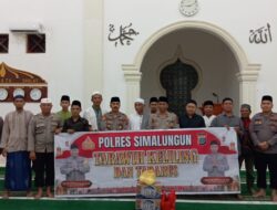 Polres Simalungun Gelar Tarawih Keliling Sebagai Upaya Pengamanan Kamtibmas di Bulan Ramadhan