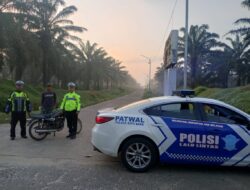 Ramadhan Suci Sat Lantas Polres Batu Bara Laksanakan Patroli Subuh Antisipasi Balap Liar Dan Tawuran.