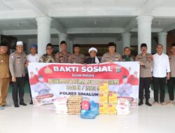Kapolres Simalungun Gelar Bakti Sosial Dan Silaturahmi Dengan Tokoh Agama di Pondok Persulukan Serambi Babussalam