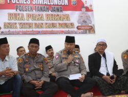 Kapolres Simalungun Gelar Buka Puasa Bersama Anak Yatim dan Kaum Duafa Dalam Rangka Safari Ramadhan Polri