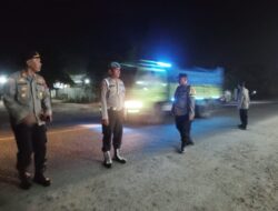 Dalam Rangka Sholat Taraweh, Personil Polres Batubara Laksanakan Patroli Dan Pengamanan Di Masjid*