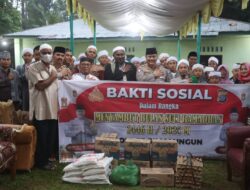 Polri Untuk Masyarakat: Kapolres Simalungun Bersilaturahmi Dengan Tokoh Agama dan Bansos di Pesantren Al Imam Waki