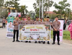 Polres Siak Gelar Kegiatan Berbagi Takjil dalam Rangka Ops Tertib Ramadan Lancang Kuning 2025