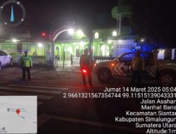 Satlantas Polres Simalungun Gelar Blue Light Patrol dan Pengamanan Lalu Lintas di Masjid Saat Sholat Subuh, Wujudkan Polri yang Dekat dengan Masyarakat