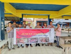 Sat Binmas Polres Batu Bara, Giat Jumat Curhat Sambang dan Cooling System.