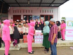 Bulan Ramadhan 1446 H / 2025 M Bhayangkari Cabang Batu Bara Laksanakan Baksos Di Panti Asuhan Darul Ikhlas.