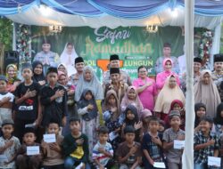 Polri Untuk Masyarakat: Polres Simalungun Berbagi Kebahagiaan dengan Yatim dan Dhuafa di Serbalawan