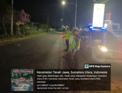 Sat Lantas Polres Simalungun Gelar Blue Light Patrol Untuk Tingkatkan Keamanan Di Bulan Ramadhan