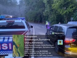 Banjir Bandang Di Parapat: Polres Simalungun Lakukan Pengalihan Arus Lalulintas