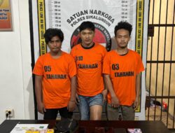 Sat Narkoba Polres Simalungun Berhasil Gagalkan Peredaran 50,78 Gram Sabu dari Tebing Tinggi, Empat Orang Ditangkap