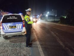 Polres Batu Bara, Gelar’ Patroli Blue Light, Di Wilayah Hukum Polres Batu Bara.