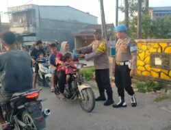 Polres Batubara Amankan Pasar Tumpah ciptakan situasi aman serta Demi Kelancaran berlalu Lintas dan Kenyamanan Warga     Batubara |