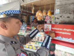 Sat Lantas Polres Simalungun Gelar Sosialisasi Hotline Mudik Polri 110 di Jalan Asahan