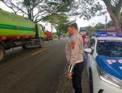 Sat Lantas Polres Batu Bara, Memberikan Rasa Aman dan Nyaman Bagi Pengguna Jalan.