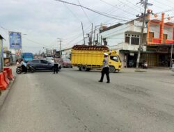 Patroli Kibas Bendera,Sat Lantas Polres Batu Bara Dan Pengaturan Arus Lalulinta