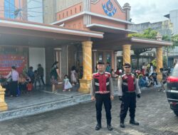 Sat Samapta Polres Batu Bara ,Gelar Pengamanan Gereja Yang Berada di Wilayah Kabupaten b