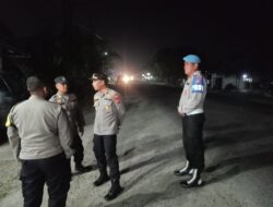 Polsek Indrapura, Gelar’ Pengamanan Sholat Tarawih Pada Bulan Suci Ramadhan 1446 H.