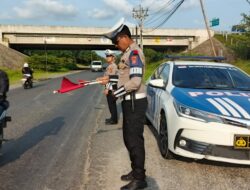 Personil Sat lantas Polres Batu Bara, Patroli Di Berapa Lokasi di Wilayah Hukum Polres Batu Bara..