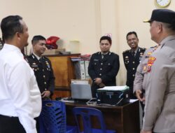 Usai Sertijab, Kapolres Batu Bara AKBP Doly Nelson H.H Nainggolan SH, MH Langsung Sidak ke Setiap Ruangan Satker Hingga Ruang Tahanan Para Napi