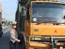 Sat Lantas Polres Batu Bara, Pastikan OPS ketupat Toba 2025 , Berjalan Lancar dan nyaman.