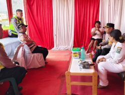 Kapolres Simalungun Berhasil Cegah Aksi Bunuh Diri Wanita di Rel Kereta Api Sinaksak