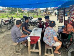 Sat Samapta Polres Batu Bara Laksanakan Patroli Sentuh Masyarakat Melalui Himbauan Kamtibmas.