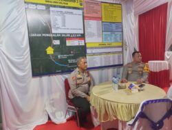 Hari Raya Idul Fitri 1446 H/2025 M Tinggal Sehari Lagi Kapolres Batu Bara Dan PJU Cek Pos Pelayanan.