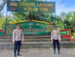 Plt Polsek Medang Deras, Monitoring dan Pengamanan Objek Wisata.