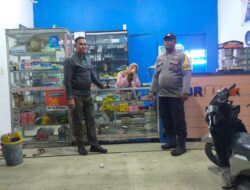 Polsek Medang Deras,Giat Antisipasi Terjadinya Kejahatan Genk Motor.