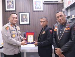 Kapolres Batu Bara Terima Kunjungan Silahturahmi DPD GRIB Jaya Sumut Dan DPC GRIB Jaya Batu Bara.