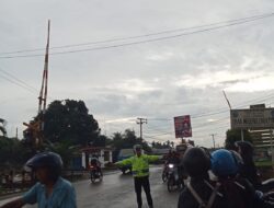Kasat Lantas Polres Batu Bara, Pastikan Kenyamanan Para Pengguna Jalan.