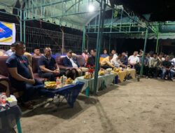 Kapolres Batu Bara Dan PJU Hadiri Halal Bil Halal Dalam Rangka Idul Fitri 1 Syawal 1446 H Di Rumah Kepala Desa.