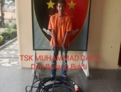 Polsek Indrapura, Genar Ungkap Kasus Pencurian.