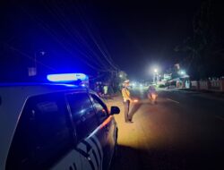 Sat Lantas Polres Batu Bara, Gelar’ Patroli di Beberapa titik Rawan, Pastikan Kenyamanan Pengguna jalan.