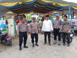 Personil Polsek Labuhan Ruku,Giat Pengamanan Perlombaan Musabaqoh Tilawatil Qur’an (MTQ)