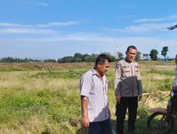 Polsek Lima Puluh , Melaksanakan Kegiatan Koordinasi serta Pengecekan Lahan Ketapang.