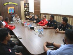 Kapolres Simalungun Terima Audensi Serikat Buruh Jelang Peringatan May Day