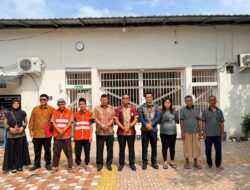 Lapas Labuhan Ruku Terima Kunjungan Pengadilan Negeri Kisaran, Kalapas : Bahas Pembinaan dan Sinergitas