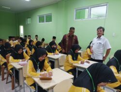 Polres Simalungun Berikan Materi Wawasan Kebangsaan Dalam LDK OSIM MAN Simalungun 2025