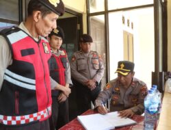 Wakapolres Simalungun Lakukan Sidak Mendadak, Pastikan Kesiapsiagaan Personel Piket Penjagaan