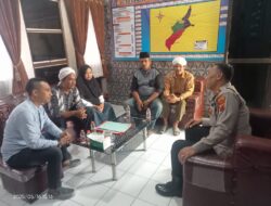 Tokoh Agama Apresiasi Polres Simalungun dalam Memberantas Premanisme, Silaturahmi dengan Kapolsek Tanah Jawa
