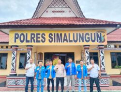 Kapolres Simalungun Terima Kunjungan Silaturahmi Pengurus PMII, Kolaborasi Rawat Kamtibmas 