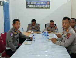 Kapolres Simalungun Ikuti Rapat Implementasi Pelayanan Polisi 110 Secara Daring