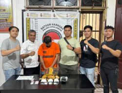 Kasat Narkoba Polres Simalungun Bekuk Bandar Sabu Dengan Barang Bukti 3,3 Ons, Jaringan Bandar Narkoba Suro Masih Diburu