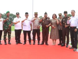 Kapolres Simalungun Sambut Kunjungan Kerja Kepala Staf Tni Ad Dalam Upaya Penguatan Sinergi TNI-POLRI